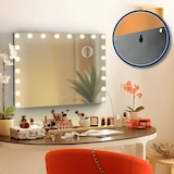 thumbnail of Miroir de courtoisie Norlina Noir /sans Bluetooth