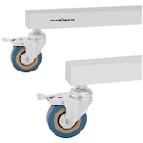 thumbnail of Steinberg Systems Instrumententisch - seitlich offenes Design - 60 x 40 cm - höhenverstellbar - Edelstahl / Gummi