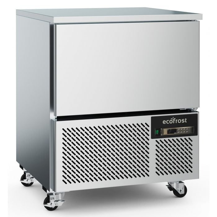 Gastro Edelstahl Schnellkühler Schockfroster 5x1/1GN 5x600x400 EN 15kg/Zyklus