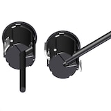 thumbnail of EVOline One Einbausteckdose mit USB-A / USB-C Charger, schwarz