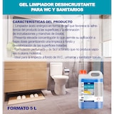 thumbnail of Gel limpiador desincrustante para wc y sanitarios BACTER WC 5L