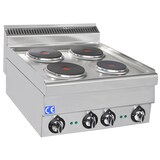 thumbnail of Elektroherd mit 4 runden Platten