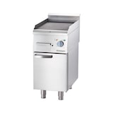 thumbnail of Stalgast Edelstahl Elektro-Griddleplatte als Tischgerät, 400x700 mm, gerillte Grillfläche, Serie 700 ND