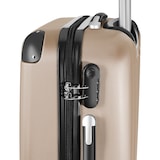 thumbnail of tectake Set de 3 Valises Trolley Rigides - ABS 75 x 50 x 30 cm Champagne