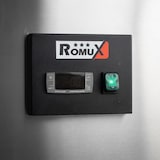 thumbnail of Romux® Gefrierschrank mit 2 Türen 68 cm mit Umluftkühlung | Gastro Gefrierschrank aus Edelstahl mit 430 L Kapazität - 3 Einlegeböden und 230 W