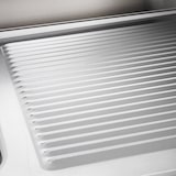 thumbnail of GastroHero Spültisch Edelstahl 1200x600 mm 1 Becken links mit Aufkantung Grundboden zur Selbstmontage Profi Gastro Basic-Serie