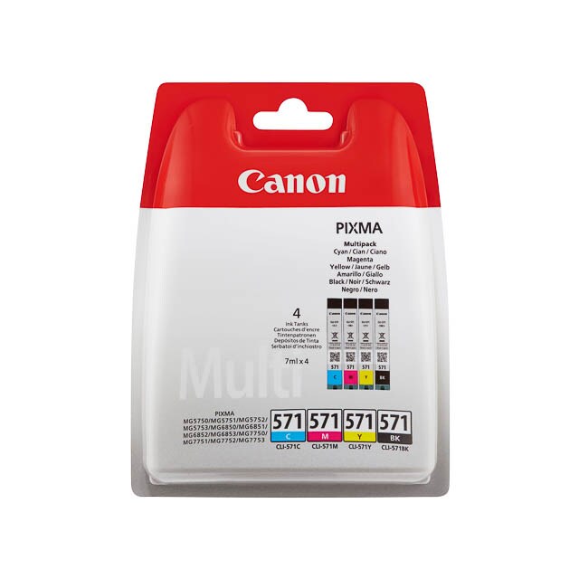 Tinten CANON CLI571 CANON MG5750 TINTE (4) CMYK