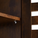 thumbnail of tectake Mueble auxiliar Cork 40,5x40,5x60,5cm  Madera Industrial Oscura, Rústica