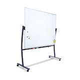 thumbnail of Rocada pizarra lacada de doble cara con soporte volteable curve 120x150cm (1500x1200mm)