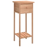 thumbnail of Table d'appoint avec tiroir 25x25x60 cm Bois massif de noyer  Modèle Atlas Signature Plus