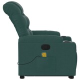 thumbnail of vidaXL Massagesessel mit Aufstehhilfe Dunkelgrün Stoff