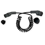 thumbnail of ROLINE E-Auto Spiral-Ladekabel Typ2, 1-phasig, 250VAC (1P+N+E), 32 A, 7,4 kW, max. 2m