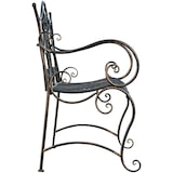 thumbnail of Banc de jardin au style antique Tara en fer forgé Bronze