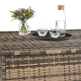 thumbnail of tectake Coffre de jardin Oslo structure en aluminium 145x82,5x79,5cm - marron naturel - 404247