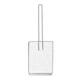 thumbnail of Cuchara para freír Hendi fabricada en acero inoxidable y cuadrada.