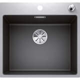 thumbnail of BLANCO SUBLINE 500-IF/A SteelFrame Flachrandspüle SILGRANIT Anthrazit Excenter