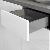 thumbnail of Push to Open Schubladensystem Schubkasten-Set Vollauszug Anthrazit 450mm 200mm