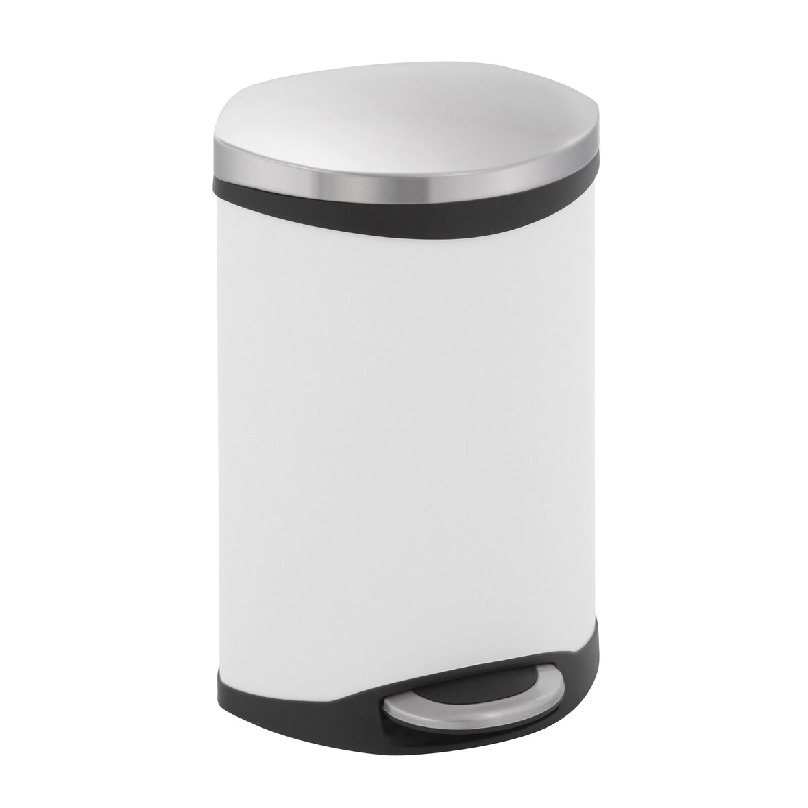 EKO Shell Bin pedaalemmer - 10 l - mat RVS