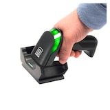 thumbnail of Lector de código de barras Metter HS2200, 2D, USB, Bluetooth, inalámbrico, negro