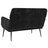 thumbnail of Helloshop26 - Bank/Sitzbank 108 x 79 x 79 cm schwarzer Samt 02_0010485
