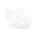 thumbnail of Lámpara de techo LED ECHO Top Light de metal blanco rectangular con 4 casquillos Gx53