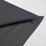 thumbnail of Verstelbare parasol van 3x3m en 4 grijze tegels om te vullen