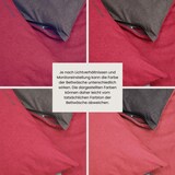 thumbnail of Schiesser Bettwäscheset Doubleface - Renforcé - 2-teilig - 135 x 200 cm - Rot-Dunkelgrau