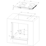 thumbnail of PKM Einbauherdset BIC3-I GK IX-2, EEK:A, Glaskeramik