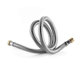 thumbnail of Edelstahl Trinkwasser Panzerschlauch IG/AG 1 1/2 Zoll DN40 500mm DVGW Flexschlauch