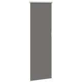 thumbnail of vidaXL Verdunkelungsrollo Grau 50x150 cm Stoffbreite 45,7 cm Polyester