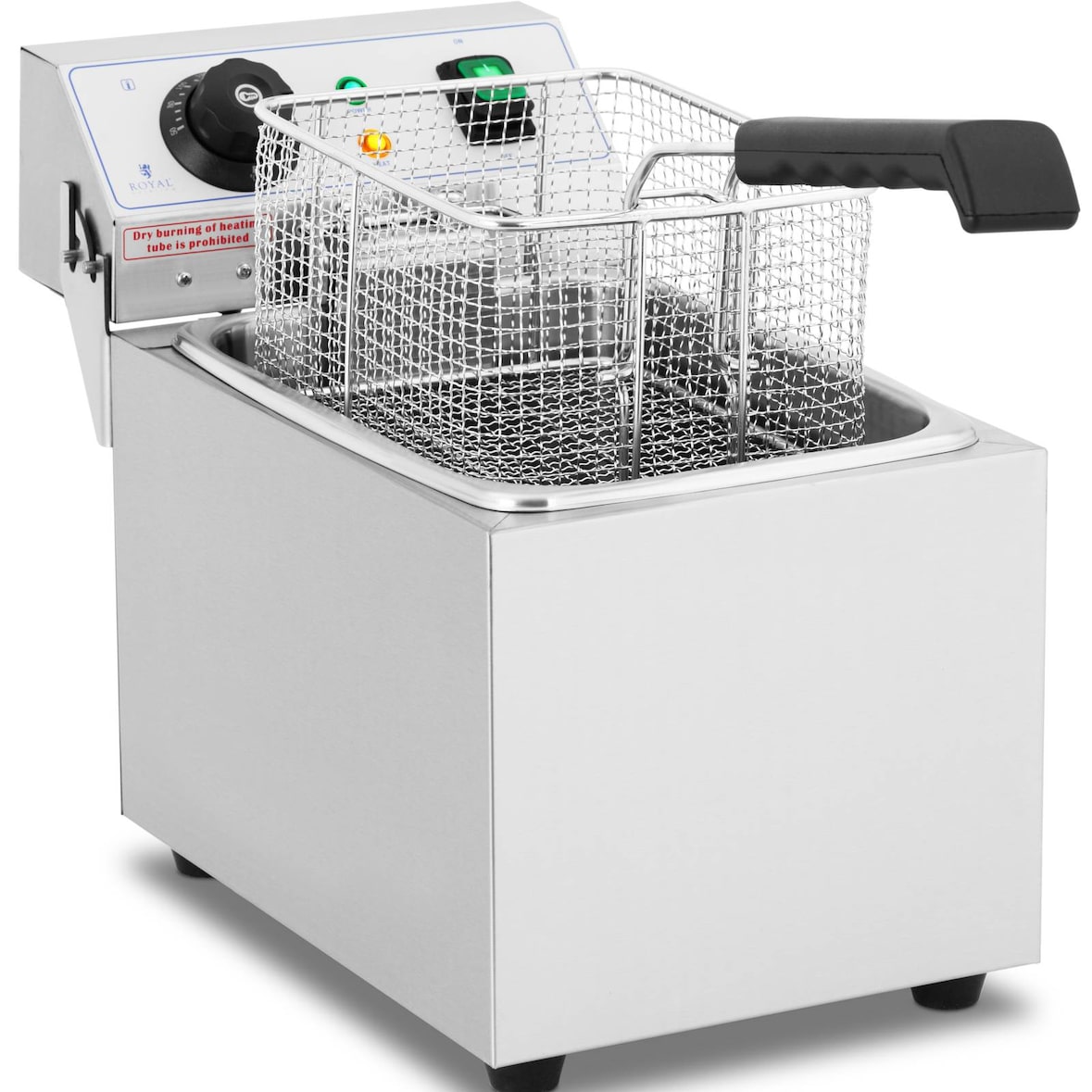 Royal Catering - Elektro-Friteuse - 8 Liter - 230 V