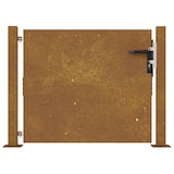thumbnail of vidaXL Poort 105x80 cm cortenstaal