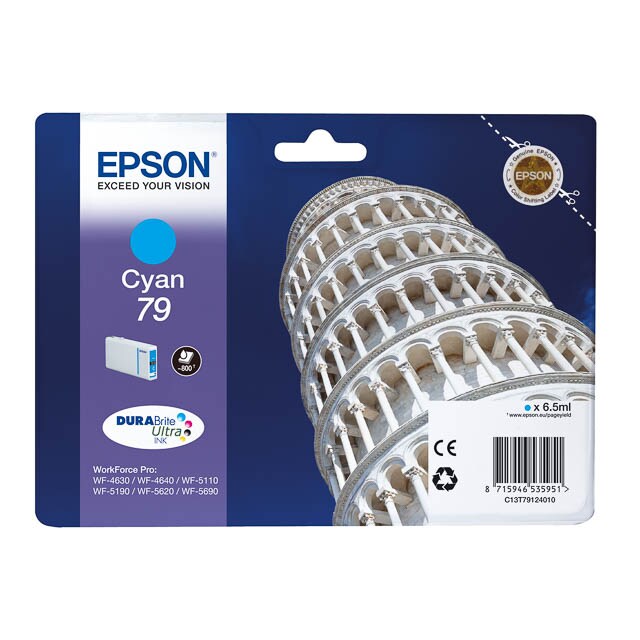 Tinten EPSON C13T79124010 EPSON WF5110WF TINTE CYA ST