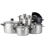 thumbnail of Tarrington House Fleischtopf mit Deckel Selection, Edelstahl, Ø 24 cm, 5.8 L, Induktion