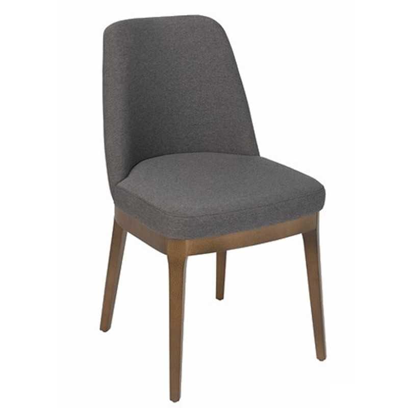 Sillas tapizadas comedor 1R843 Nogal