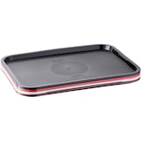 thumbnail of APS 00540 Plateau self service et snack rouge 45 x 35,5 cm, H 2 cm