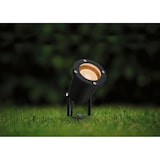 thumbnail of Paulmann Projecteur de jardin LED Lumière dorée favorable aux insectes IP65 rond 92mm 2200K 4,3W 320lm 230V 38° Noir Métal 94731