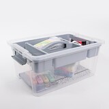 thumbnail of Caixa de Arrumação VARNO Cinza 16L