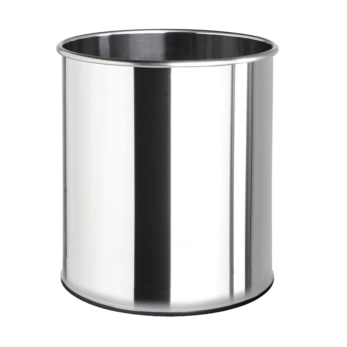 ROSSIGNOL Corbeille à papier en inox 15L PAPEA