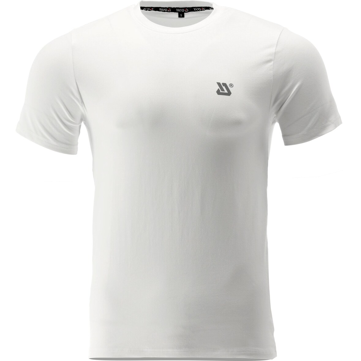 T-shirt mit Elasthan 200g/m² weiß Gr. XL