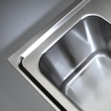 thumbnail of Comptoir bar 2 compartiments, égoutoir+grille, 1 cuve à droite. - Diamond