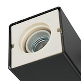 thumbnail of Luz de baliza DAVID Preto, branco Alumínio, plástico E27 até 15W IP44 | LE109474