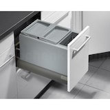 thumbnail of Hailo Inneneimer 1094089 hellgrau 8,5 Liter 226 x 150 x 287 mm mit Henkel