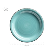 thumbnail of MÄSER Dessertteller 19,5 cm, 6-er Set, Lumaca, LAGUNA