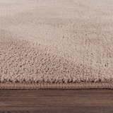 thumbnail of Teppich Kurzflor waschbar Unifarben Wohnzimmer schmutzabweisend Taupe Rund 200D | 100% Polyester | Florhöhe: 10 mm | pflegeleicht