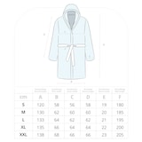 thumbnail of Lumaland Luxury Mikrofaser Bademantel mit Kapuze für Damen und Herren - Schwarz - Größe XXL