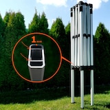 thumbnail of Scherenzelte 2x2m - mit 3 Wänden - Blau