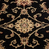 thumbnail of Carpetsale24 Orient Teppich 300x400 cm Schwarz, Zeitloser XXL Kurzflorteppich Ornamenten, Pflegearme Raumlösung für Loft, Galerie oder Wohnbereiche