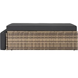 thumbnail of tectake Canapé de jardin CORFOU modulable - marron naturel - 403688