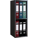 thumbnail of VCM Büroregal & Bücherregal Offas Schwarz H. 72 x B. 34 x T. 30 cm